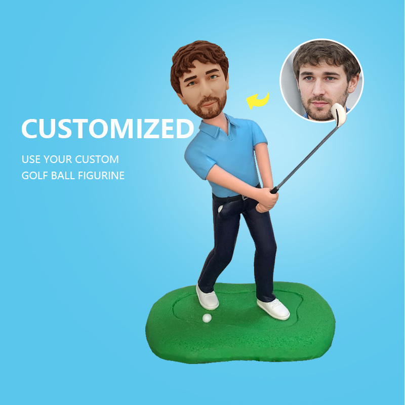 Use Your Custom Golf Ball Figurine