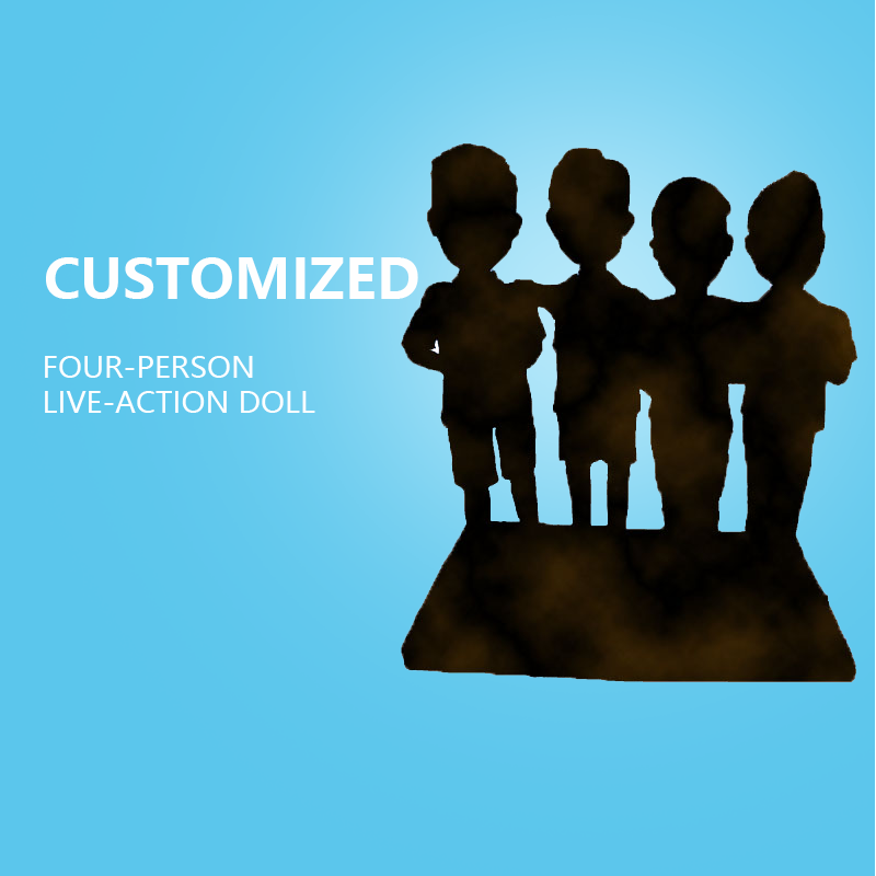 Custom Four-person Live-action Doll