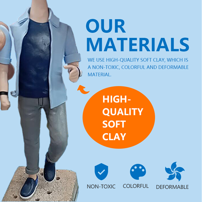 Customized Male Architectural Engineer Bobblehead Figurines