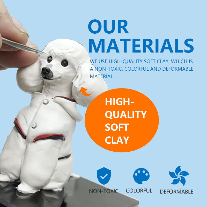Model Of A Statue Modeled After A Dog Photo